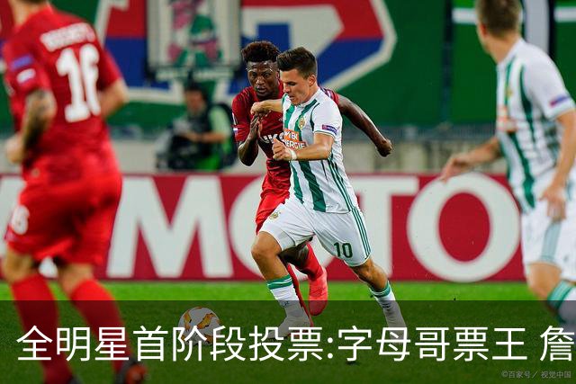全明星首阶段投票:字母哥票王 詹姆斯西部票王